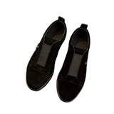 Louboutin-style red bottom shoes clmen genuine leather slip-on sneakers fashioncasual loafers breathable abrasion resistantwork clothing men's shoes