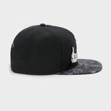 Trendy flat brimmed hat men's shade
