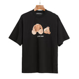 Palm Angels T Shirts Teddy Bear Printed T-shirt Loose