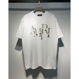 Amiri T Shirts Fashion Print Couple High Street