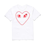 CDG Be Kind T Shirt Short Sleeve T-shirt Pure Cotton