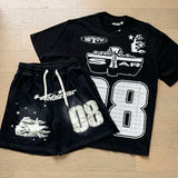 HS T-Shirt And Shorts Two-Piece Set