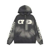 HS Hoodie Retro Printed Loose Autumn and winter