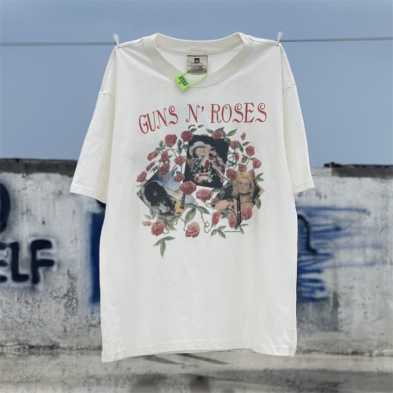 Men Vintage T-Shirts "Guns N' Roses" Tee