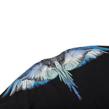 Marcelo Burlon T Shirt MB Wings Pattern Pure Cotton Men and Women Same Style