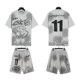 HS T-Shirt And Shorts Two-Piece Set
