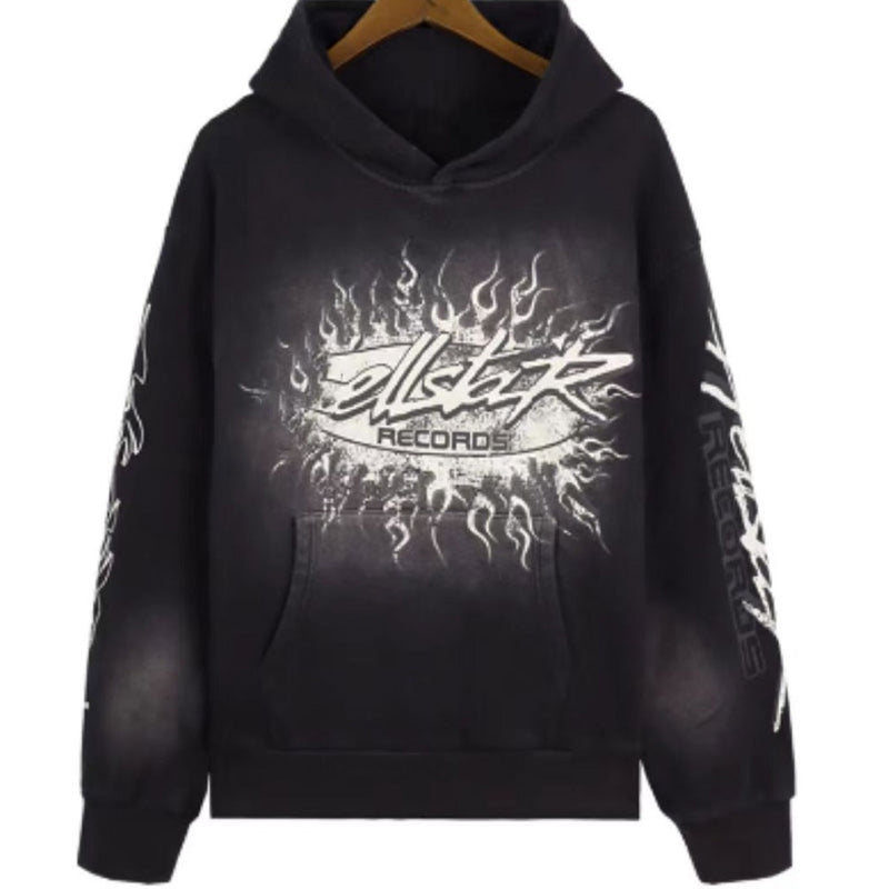 HS Outfit: Hoodie/Sweatpants (Separate Purchase Options) Vintage Distressed