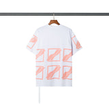 We11 Done T Shirts Men's and Women's Same Loose Cartoon Pattern Pure Cotton