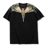 Marcelo Burlon T Shirt MB Yellow Jungle Wings for Men and Women