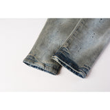 Purple Brand Jeans Pure Cotton High Street Trend #9009