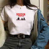 Stranger Things T Shirt Stranger Things Polyester Printed T-shirt Summer Loose Casual Women