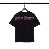Palm Angels T Shirts Printed Short Sleeve T-shirt Men and Women Loose Half Sleeve