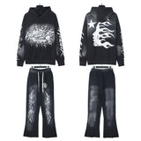 HS Hoodie And Pants Two-Piece Set