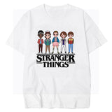 Stranger Things T Shirt Stranger Things Stranger Things round Neck Short Sleeve