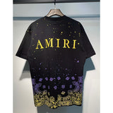 Amiri T Shirts Fashion Print Couple High Street
