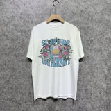 Rhude T Shirts Printed Trendy Pure Cotton