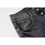 Purple Brand Jeans Pure Cotton High Street Trend #9102