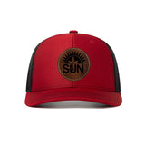 Trendy flat brimmed hat breathable for men and women