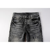 Purple Brand Jeans Pure Cotton High Street Trend #9105