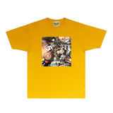 Gallery Dept T Shirt Retro Printed Loose Short-Sleeved Shirt