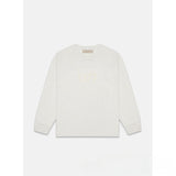 Fog Essentials Long Sleeve T-Shirt Unisex Flocking Logo Loose Sweater