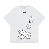 Off White T Shirts Direct Printing Pattern
