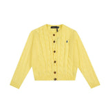 Ralph Lauren Knitted sweaters Ralph Lauren embroidered sweater cardigan knitted sweater loose vintage