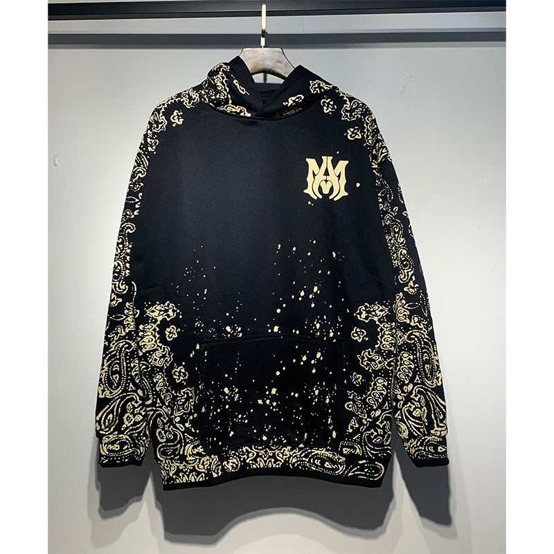 Amiri Hoodie High Street Fashion Prints