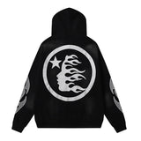 Hellstar Hoodie Retro abstract print