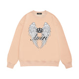 Amiri Sweatshirt Printed Trendy Pure Cotton