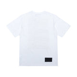 We11 Done T Shirts Letter Embossed Summer Short Sleeve Men and Women Same Style