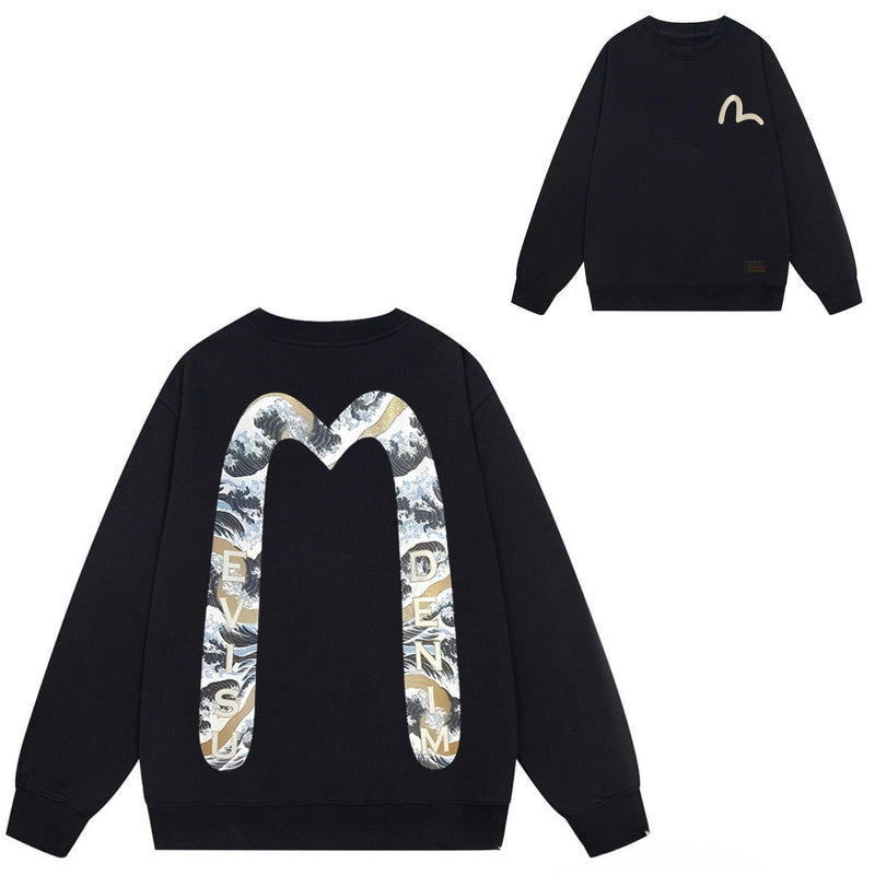 Evisu Sweatshirts Loose Unisex Sweater