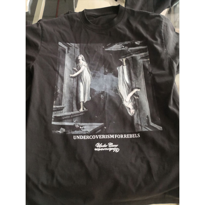 Caravaggio T-Shirts Vintage Printed Short Sleeve