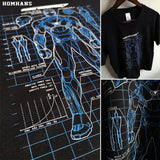 Marvel T Shirt Anime Cartoon Short Sleeve T-shirt Men and Women Loose plus Size