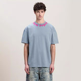 Palm Angels T Shirts Scarf Print Short Sleeve T-Shirt