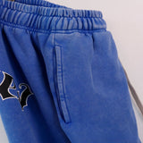 Godspeed Shorts Summer GOD Skull Racer Pattern Casual Loose Shorts