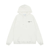OFF WHITE Hoodie Trendy Street Style Personalized Cotton
