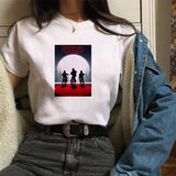 Stranger Things T Shirt Stranger Things Stranger Things Printed Polyester round Neck Pullover T-shirt