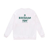 Bathing ape Crew neck sweatshirt