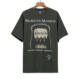 Marilyn Manson T Shirt Fog Loose Style T-shirt