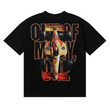 Godspeed T Shirts Racing Wins Scene Printed Cotton Casual Short Sleeves Men and Women