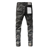 Purple Brand Jeans Pure Cotton High Street Trend #9028