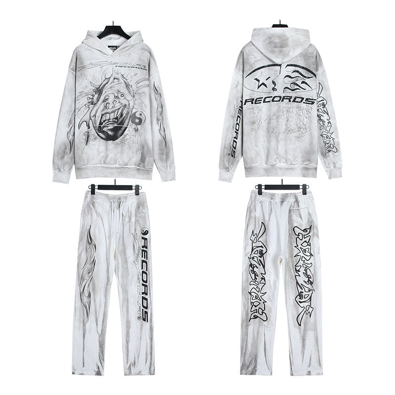 HS Hoodie And Pants Two-Piece Set
