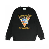 Casablanca Long sleeve T-shirt Portal Printed Cotton Crew Neck