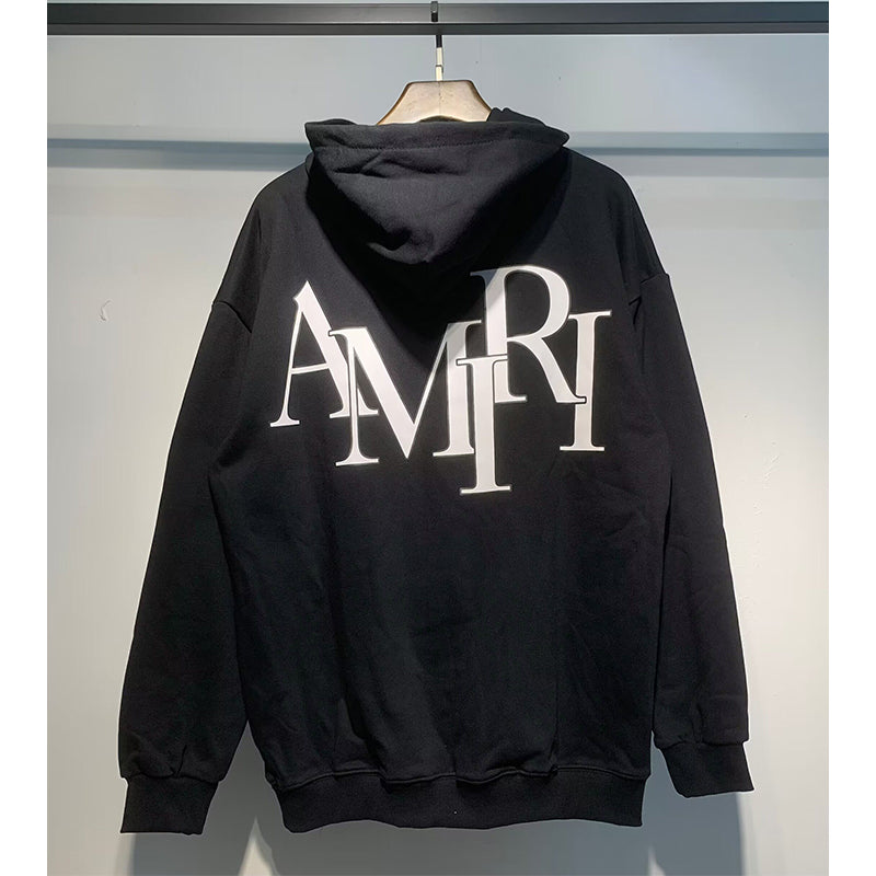Amiri Hoodie High Street Fashion Prints
