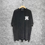 Amiri washed t-shirt hollywood spider short sleeve