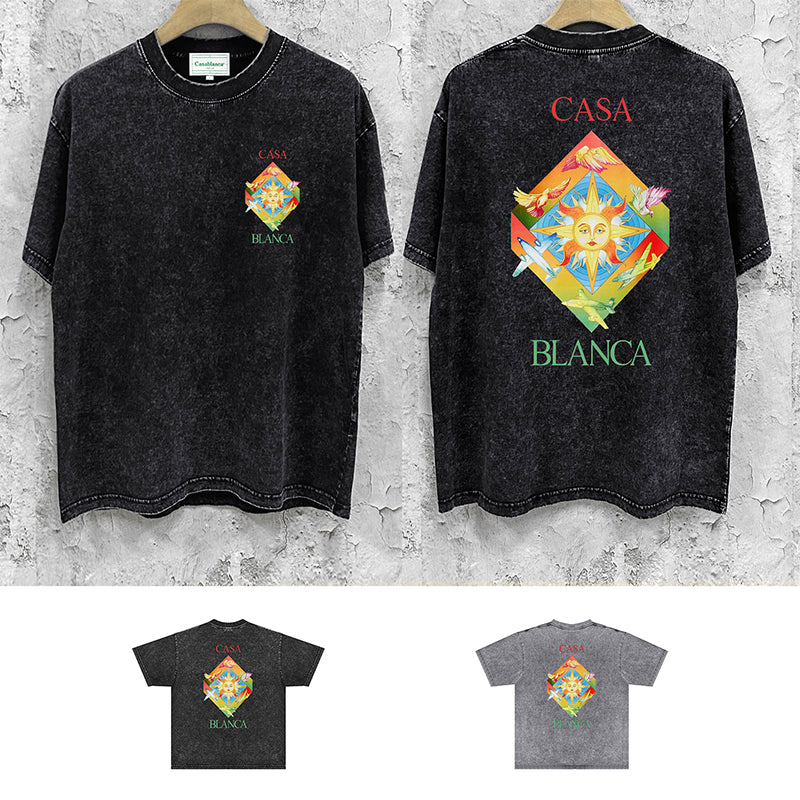Casablanca Distressed T-Shirt