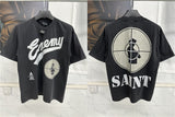 Men Vintage T-Shirts Saint Michael "Enemy"