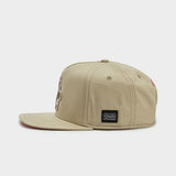 Trendy flat brimmed hat cartoon