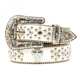 Hip-Hop Punk Rhinestone Belt for Men and Women